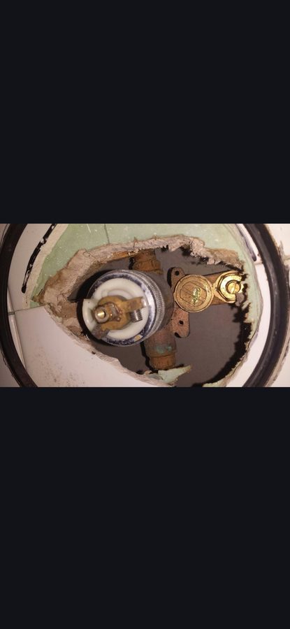 Valve Assembly — In-Wall Installation
