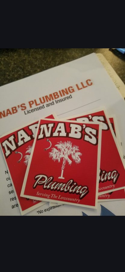 Nab's Plumbing Branded Materials